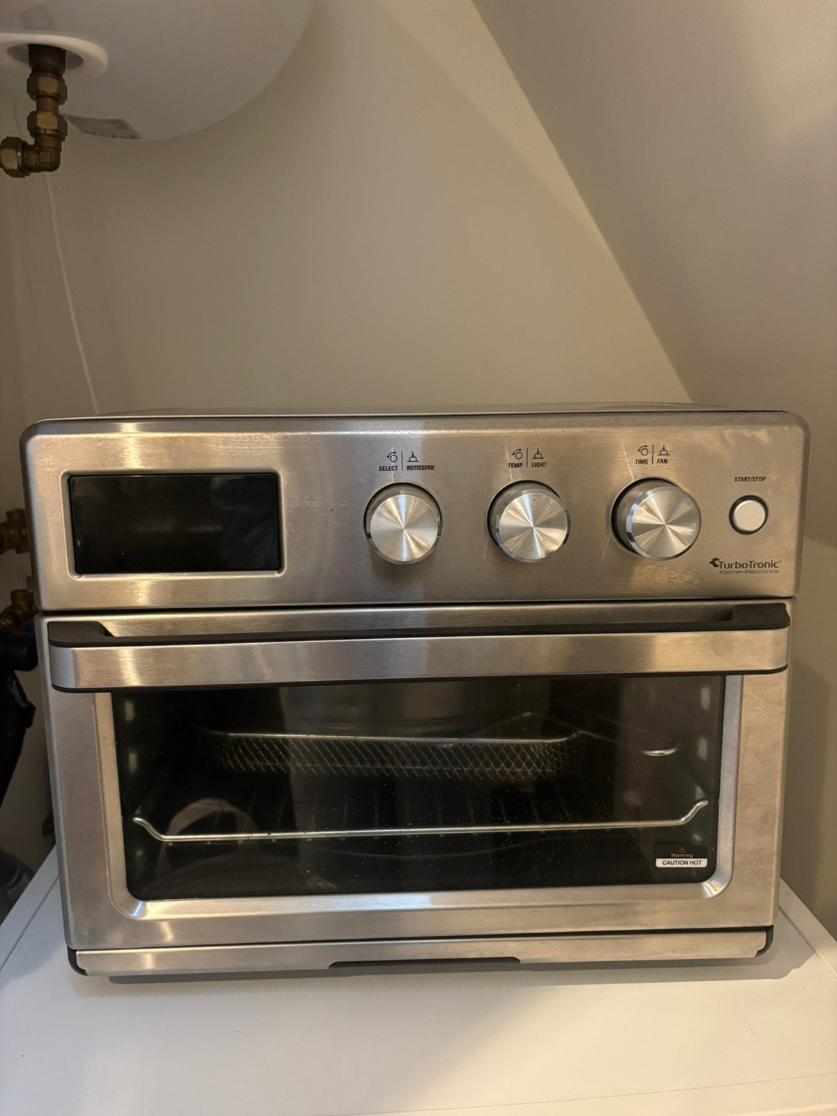 TurboTronic 32L Air Fryer & Mini All Accessories Included, Witgoed en Apparatuur, Ophalen, Zo goed als nieuw, Minder dan 45 cm