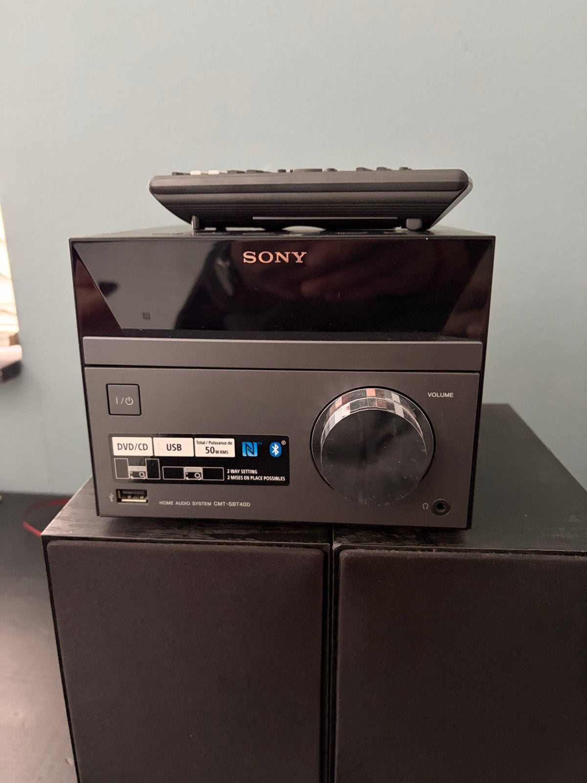 Sony CMT-SBT40D Home Audio System met DVD/CD en Bluetooth, Gebruikt, Ophalen of Verzenden, Microset, Sony