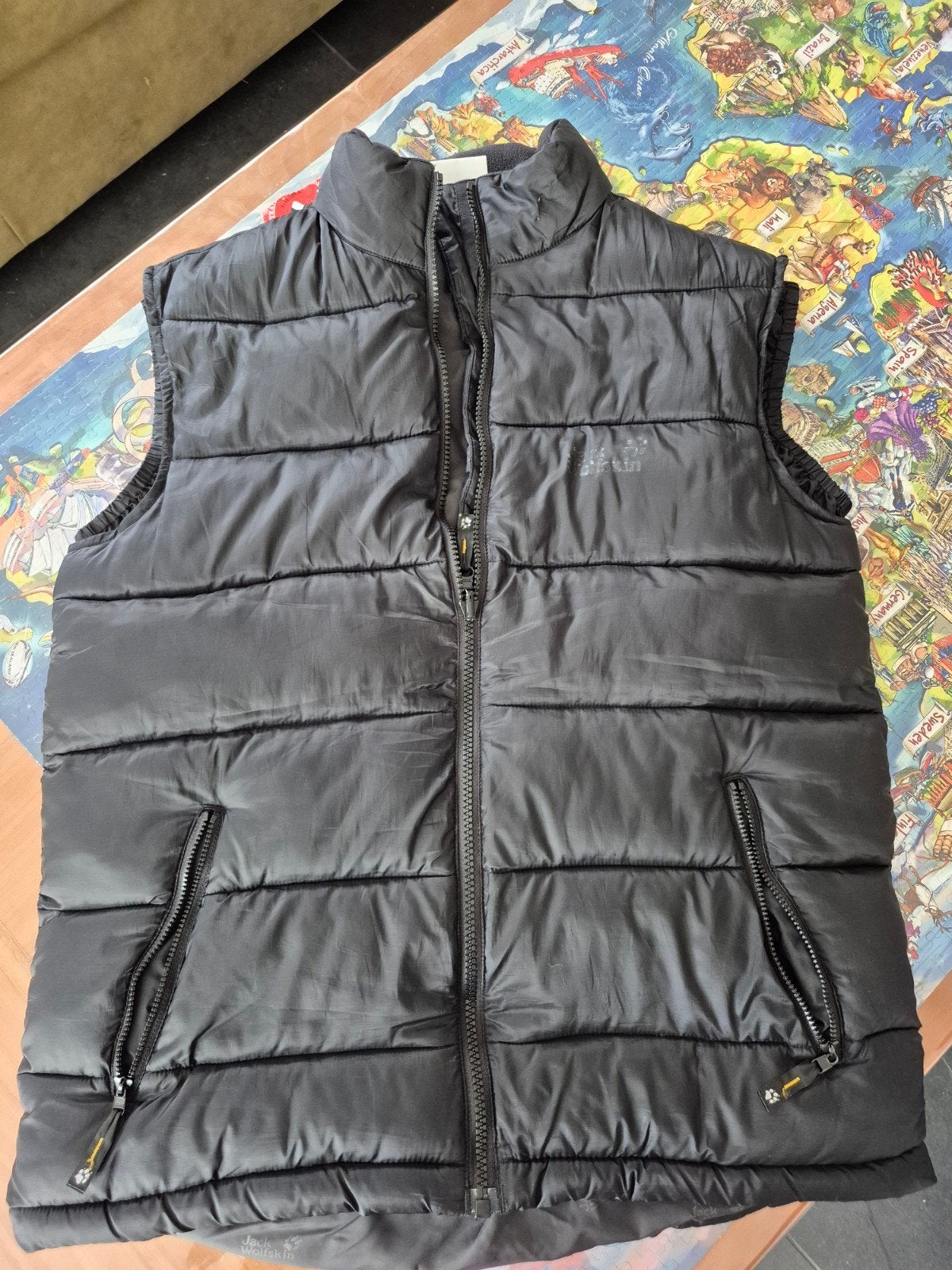 Jack Wolfskin Bodywarmer Zwart Maat 176, Ophalen