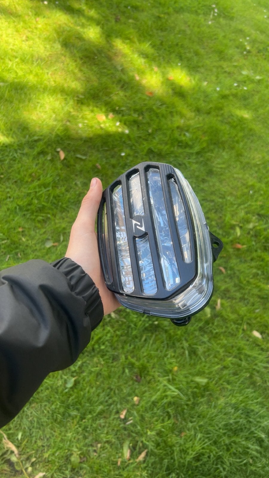 Vespa sprint koplamp met zeloni koplamp grill, Ophalen of Verzenden, Zo goed als nieuw, Koplamp, Vespa