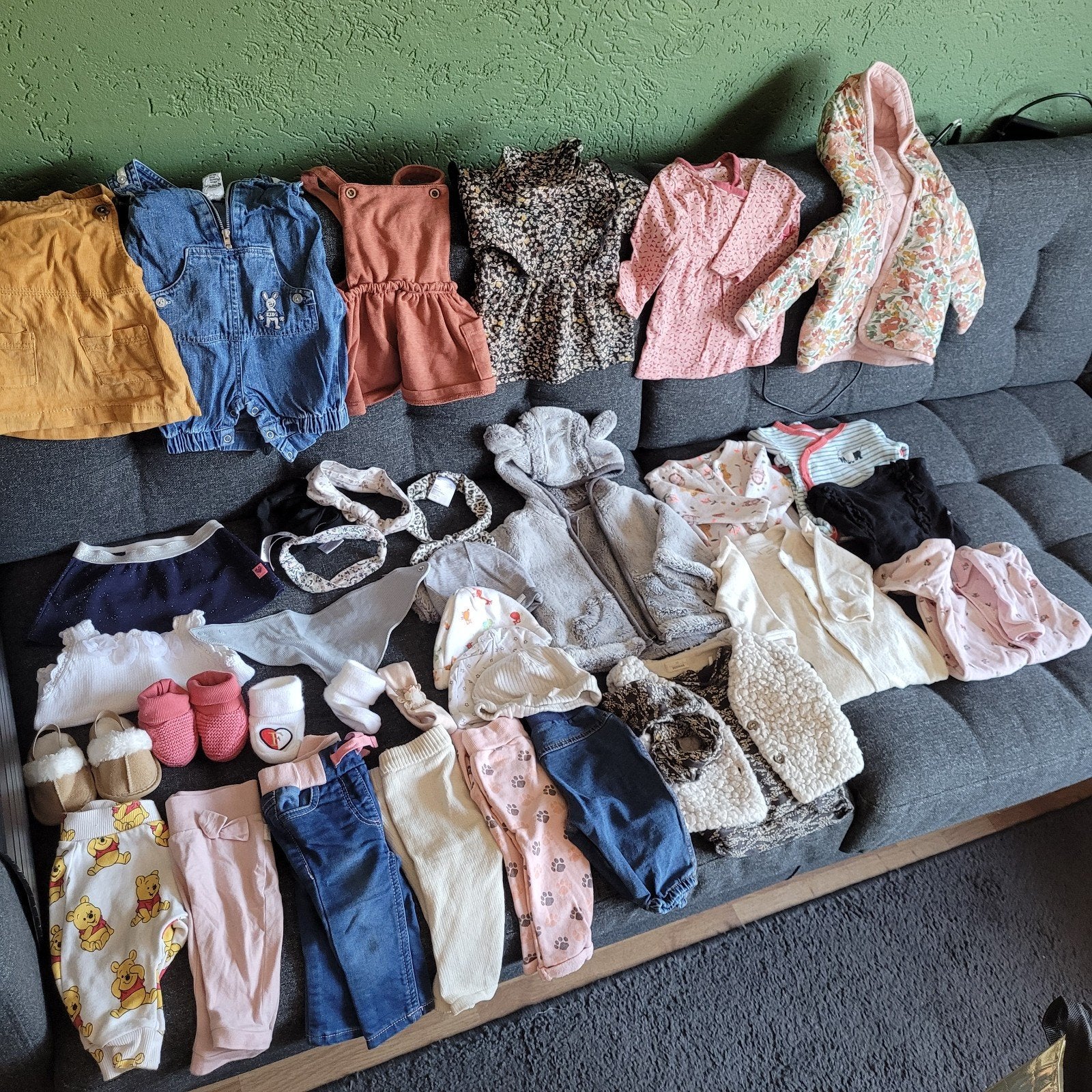 Grote kledingbundel voor baby meisjes - Maat 56, Kinderen en Baby's, Babykleding | Overige, Ophalen of Verzenden, Gebruikt, Diverse
