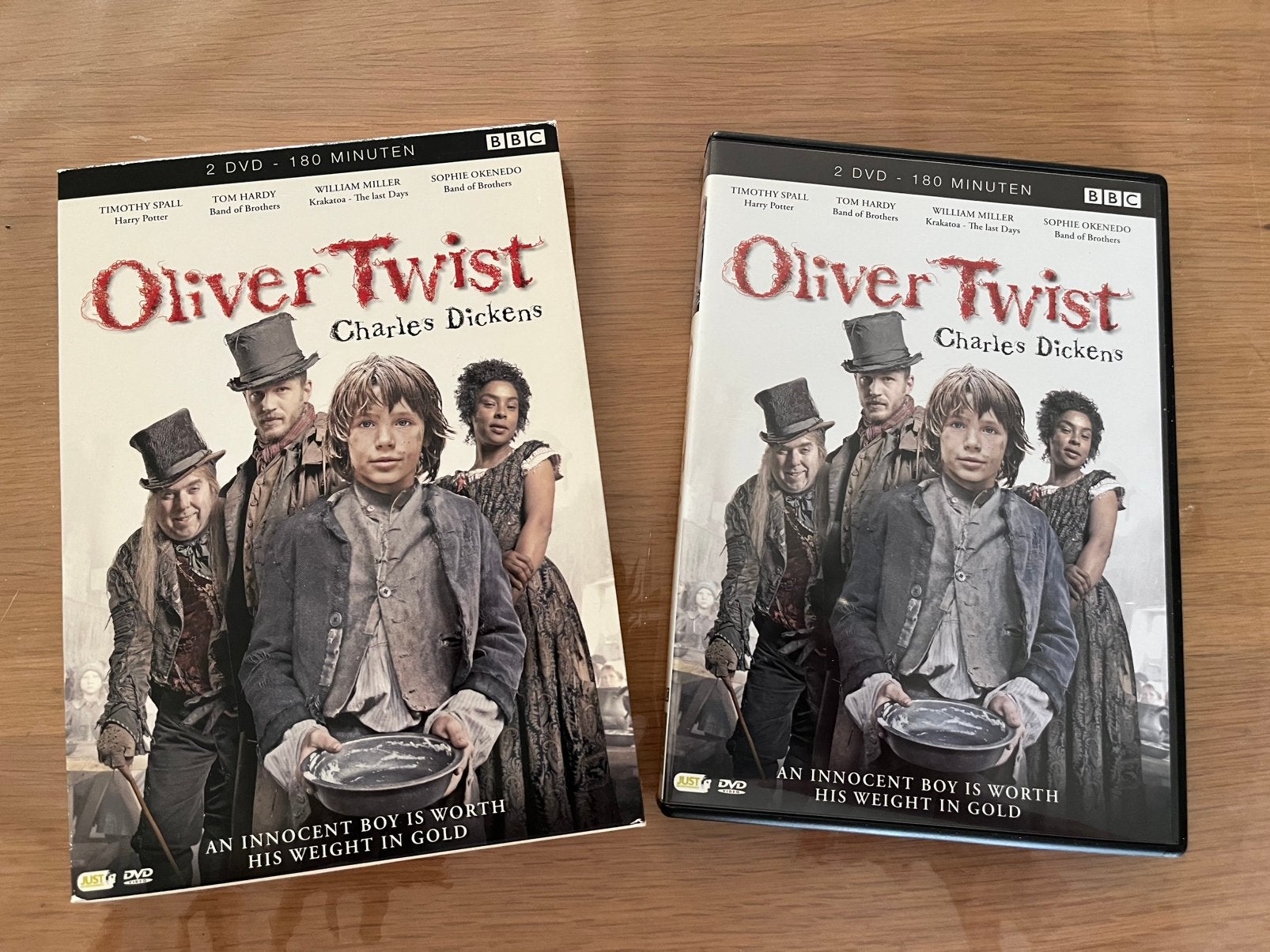 OLIVER TWIST  (BBC)  2 Dvd’s, Alle leeftijden, Ophalen of Verzenden, Zo goed als nieuw