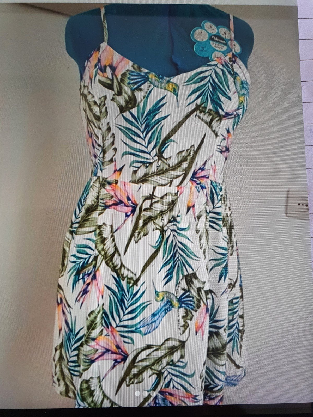 Fleurig zomerjurkje H&M, maat 42, H&M, Meerkleurig, Maat 42/44 (L), Ophalen of Verzenden
