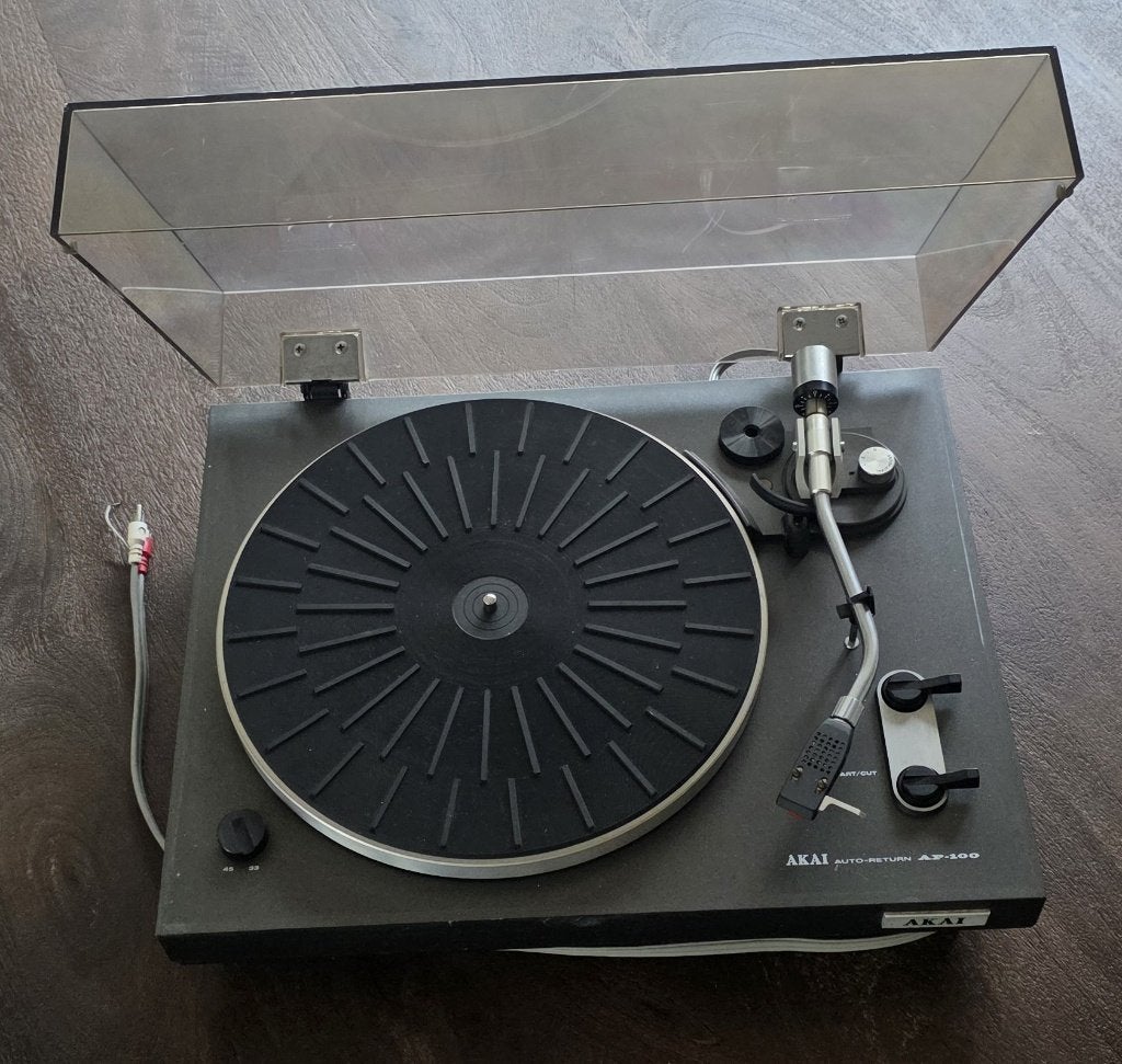 Vintage Akai AP-100 platenspeler, Ophalen, Gebruikt, Platenspeler, Akai