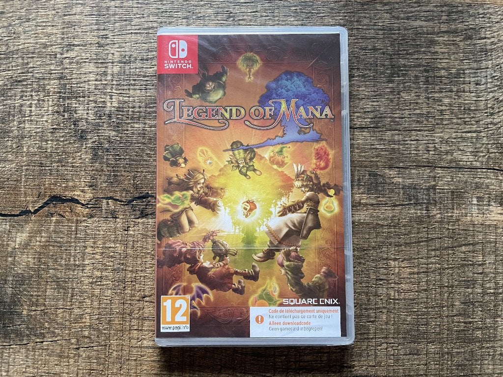 Legend of Mana - Nintendo Switch (Code in a box) NIEUW, Avontuur en Actie, 1 speler, Ophalen of Verzenden, Zo goed als nieuw