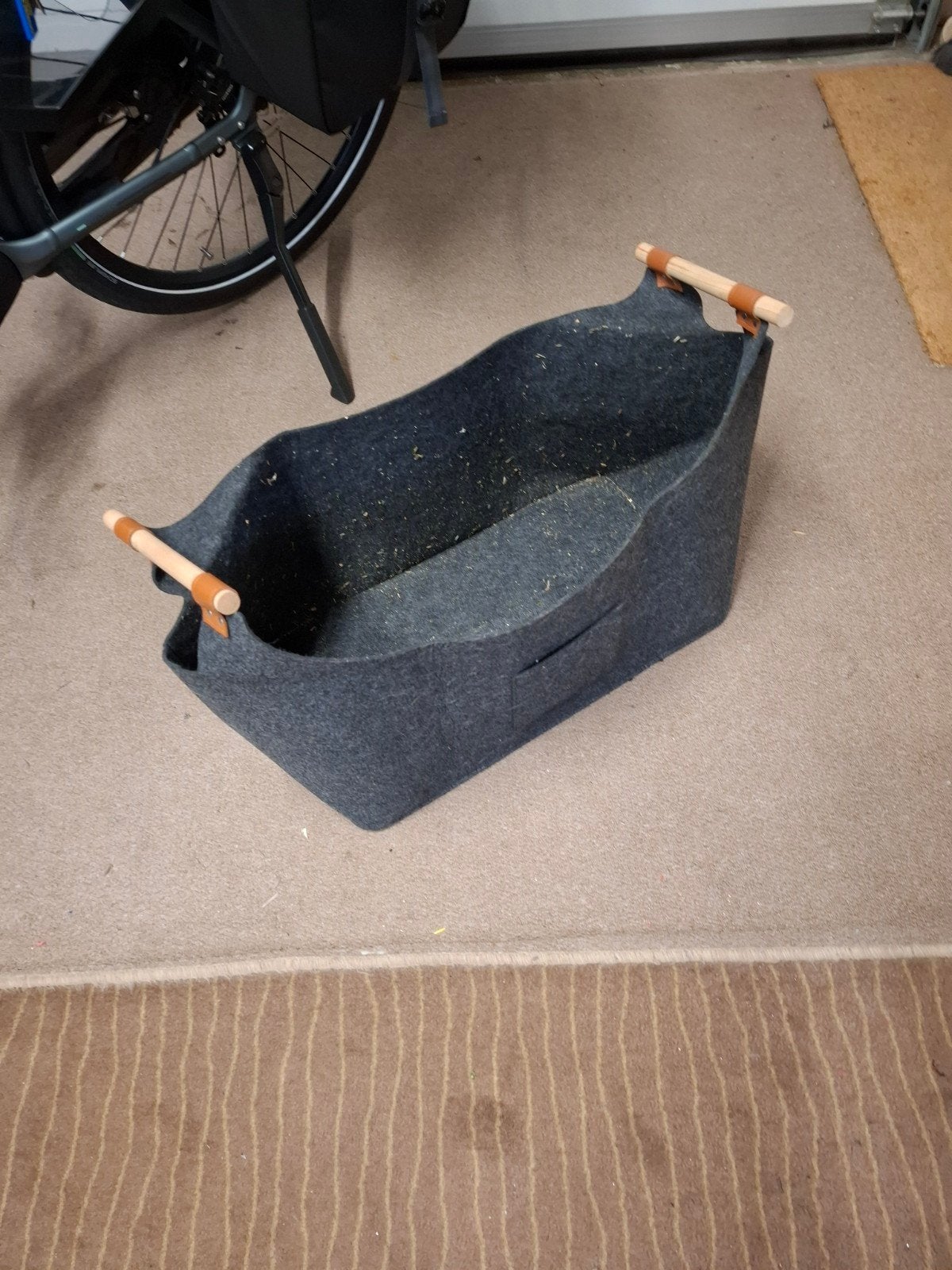 mand voor haardhout blokken.80x30x30., Ophalen of Verzenden, Rechthoekig, Textiel