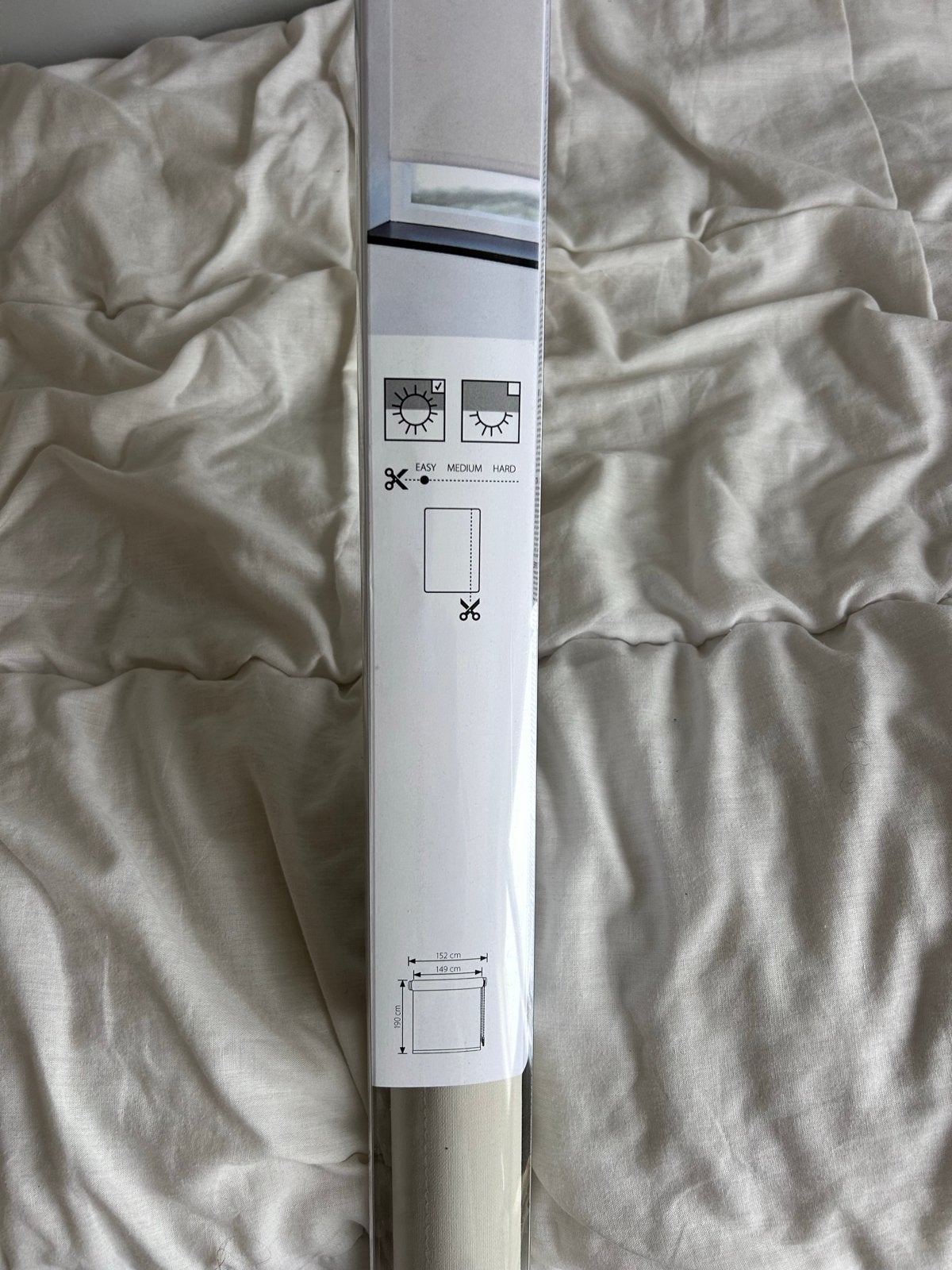 Nieuw Rolgordijn - 152×190 cm 2 stuks