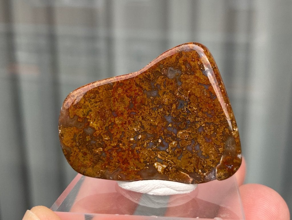 Getrommelde Rijn-agaat, Nederland, Verzenden, Mineraal