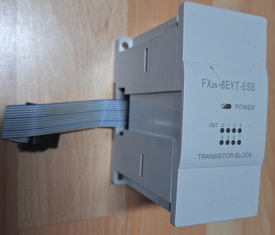 Mitsubishi PLC uitgangs module FX2N-8EYT-ESS UL, Ophalen of Verzenden, Gebruikt