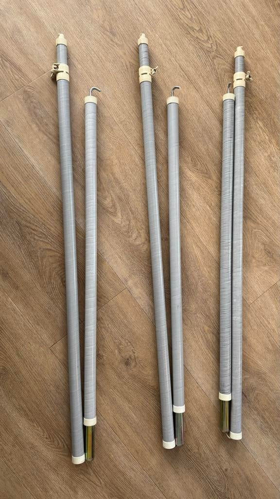 3x Isabella Carbon dikke dakliggers stokken voor voortent, Ophalen of Verzenden, Gebruikt