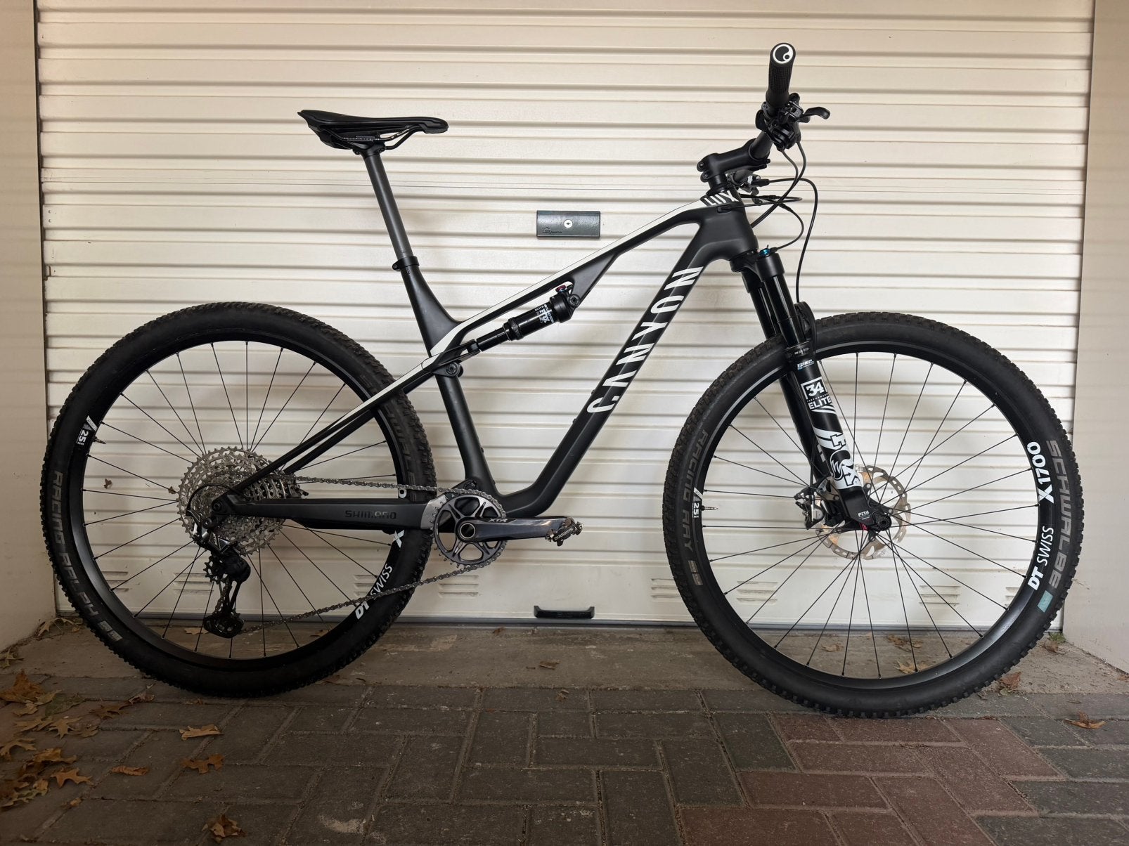 Canyon Lux CF SL carbon MTB; Shimano XTR, FOX Fully, maat L, Gebruikt, Schijfrem, 53 tot 57 cm, Ophalen