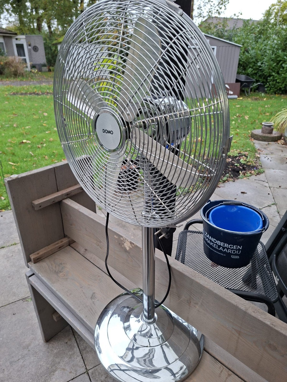 Twee Domo statiefventilatoren - Zo goed als nieuw, Ophalen of Verzenden, Zo goed als nieuw, Statiefventilator