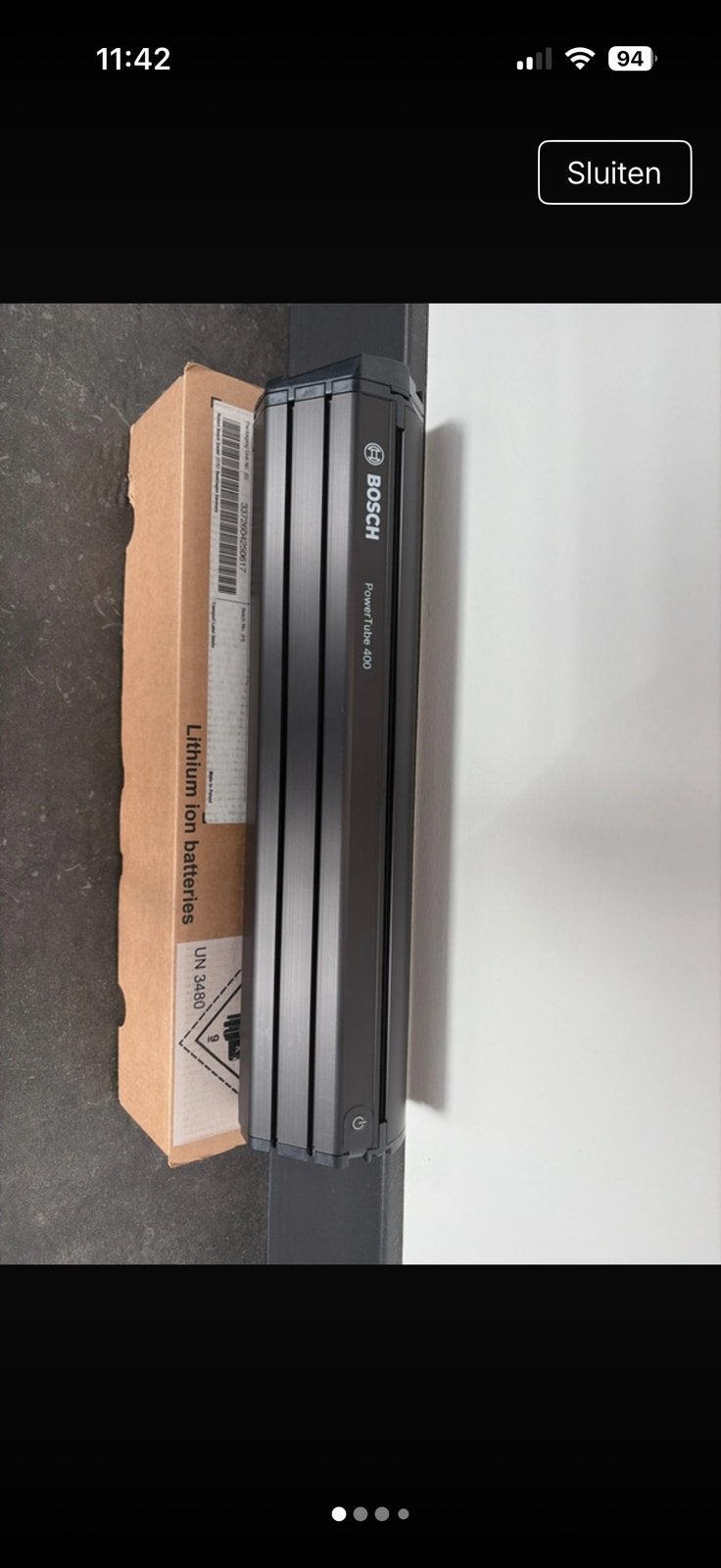 Nieuwe Bosch PowerTube, Nieuw