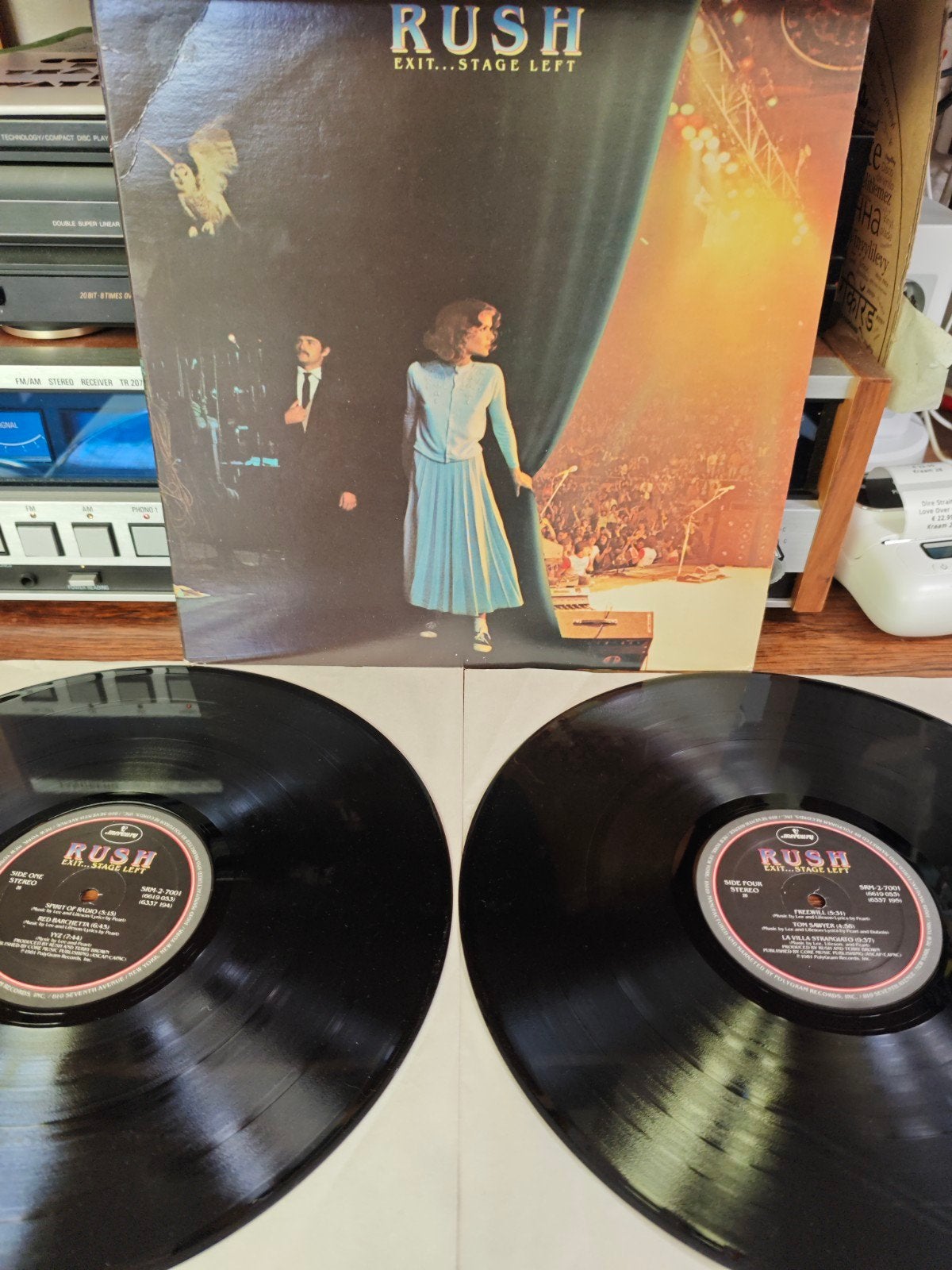 Rush - Exit... Stage Left (Dubbel-LP), Gebruikt, Ophalen of Verzenden, Dubbel-LP, 12 inch