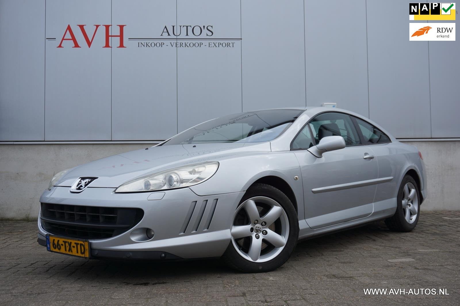 Peugeot 407 Coupé 2.2-16V Pack, Auto's, Voorwielaandrijving, 1390 kg, Gebruikt, 4 cilinders