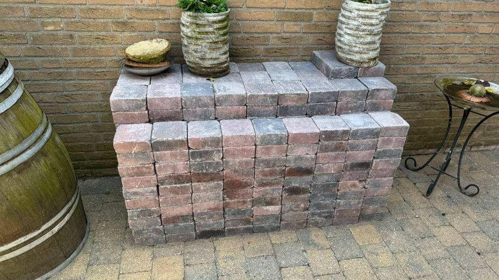 Cobblestones, nieuw, 15x15 ruim 9 vierkante meter, Klinkers, Nieuw, Beton, 5 tot 10 m²