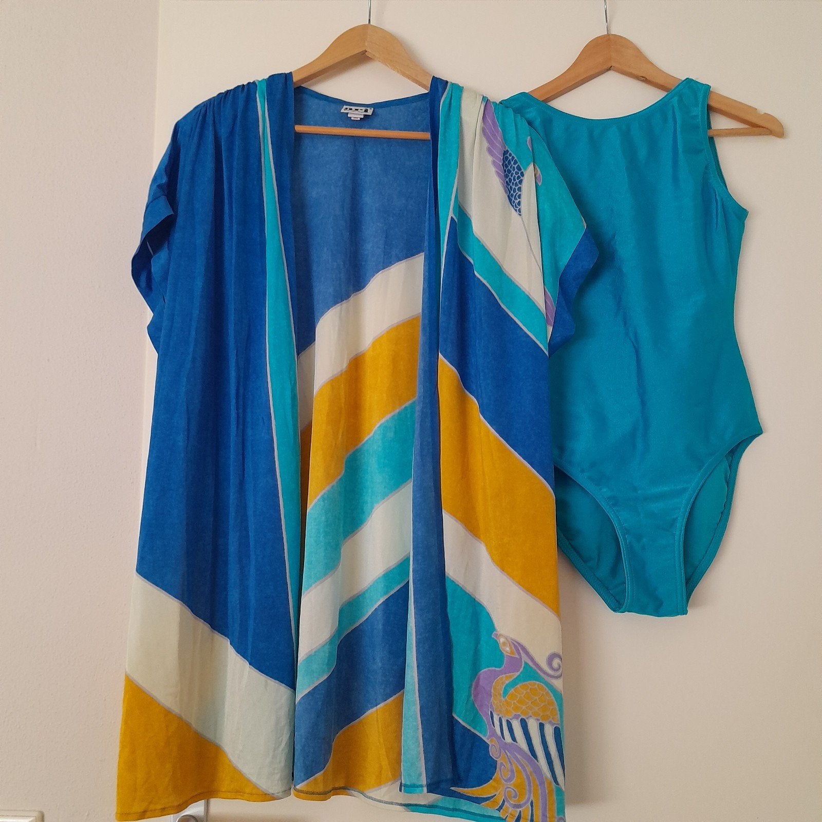 Zgan strandtuniek met zwempak. .Maat XL, Sport en Fitness, Maat 36 t/m 42, Ophalen of Verzenden, Zo goed als nieuw, Materiaal