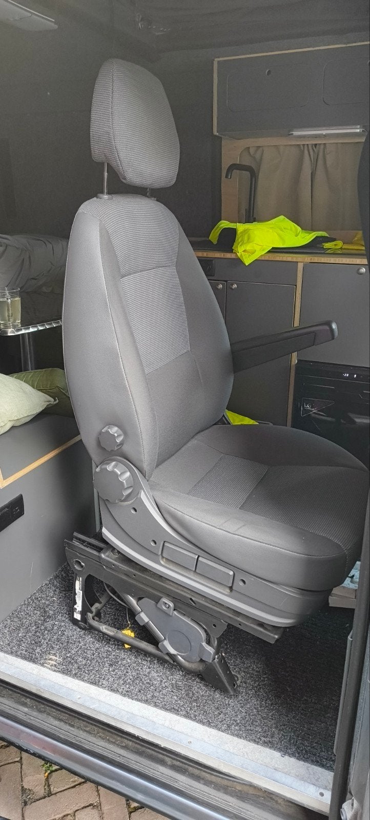 Voorstoel rechts Peugeot Boxer / Fiat Ducato/ Citroën Jumper, Overige merken, Buscamper of Camperbus, Tot en met 2, Particulier