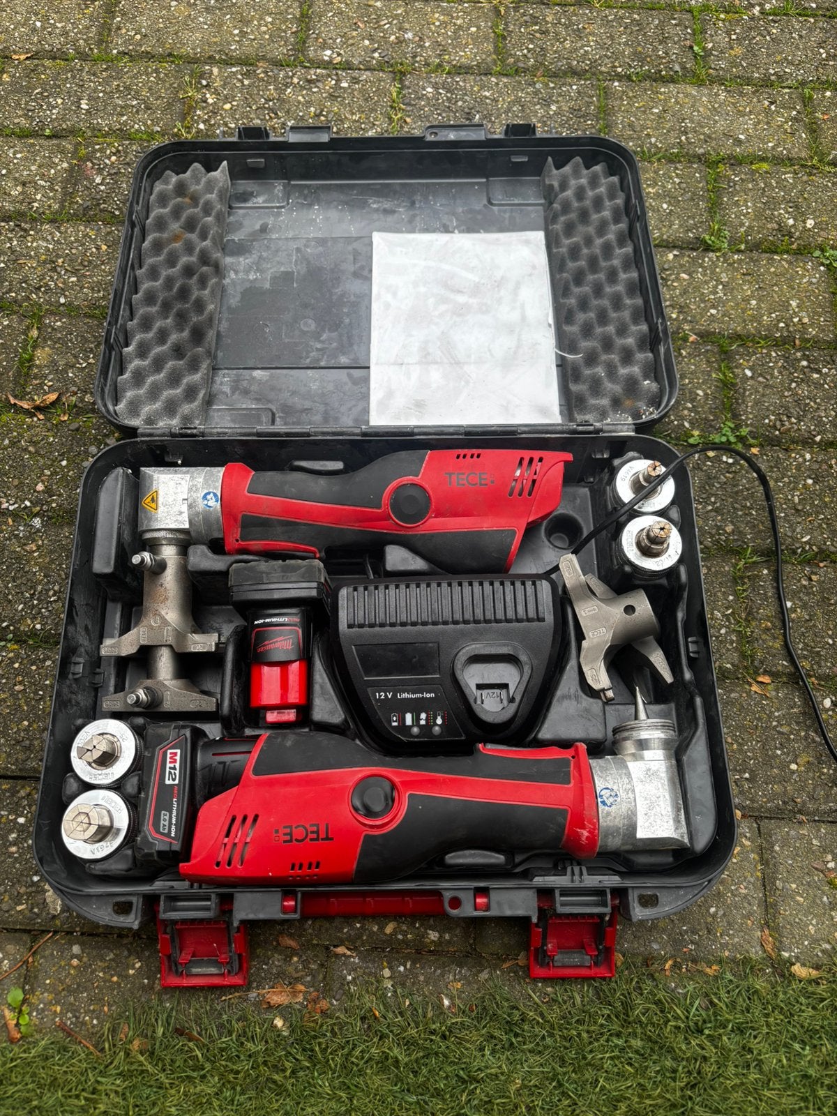 TECE flex persgereedschap  set, Doe-het-zelf en Verbouw, Zo goed als nieuw