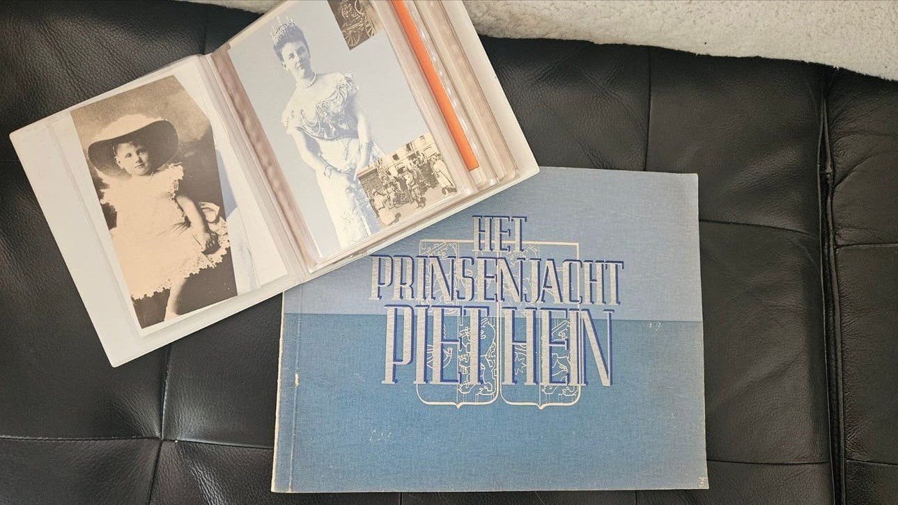 Boek Het Prinsenjacht Piet Hein (1937) & Foto's Koningshuis, Boeken, Ophalen of Verzenden