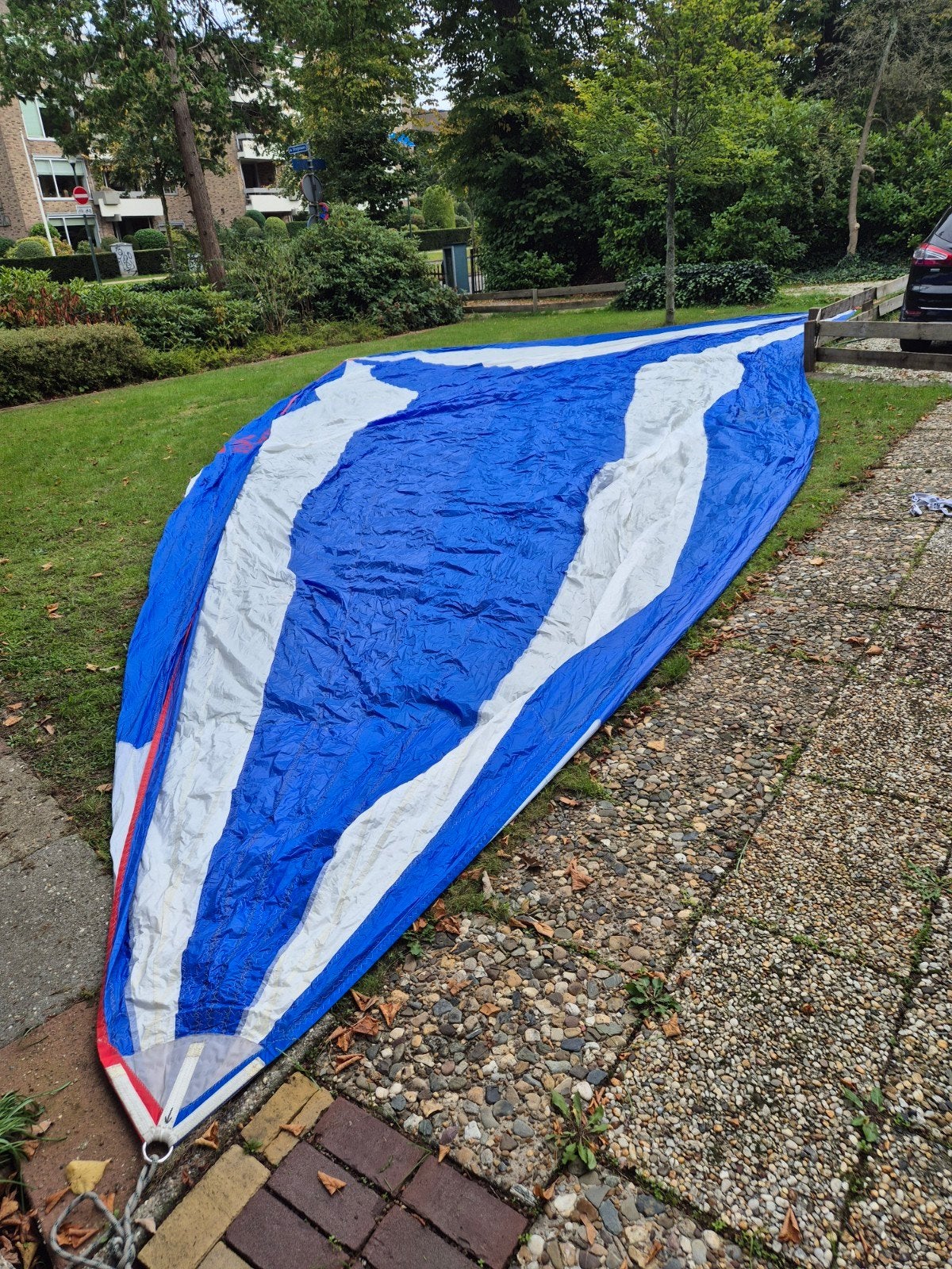 Spinnaker in zeer nette staat - Heineken Sails, Watersport en Boten, 6 meter of meer, Spinnaker, Ophalen of Verzenden, Zo goed als nieuw