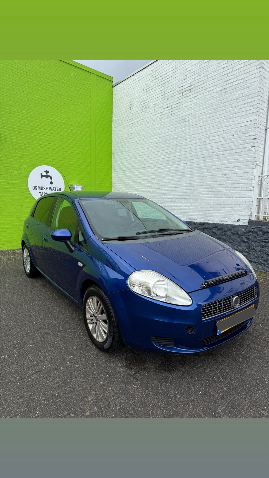 Fiat Punto | Goed onderhouden | Nieuwe bak+koppel | APK -27, Voorwielaandrijving, Stof, 40 €/maand, Zwart