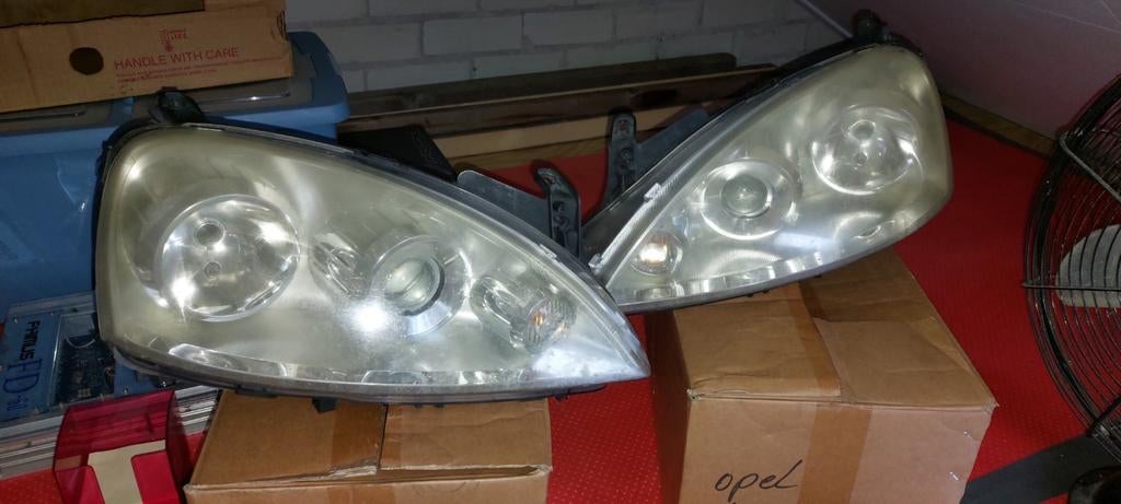 Koplampen corsa c, Ophalen, Gebruikt, Opel
