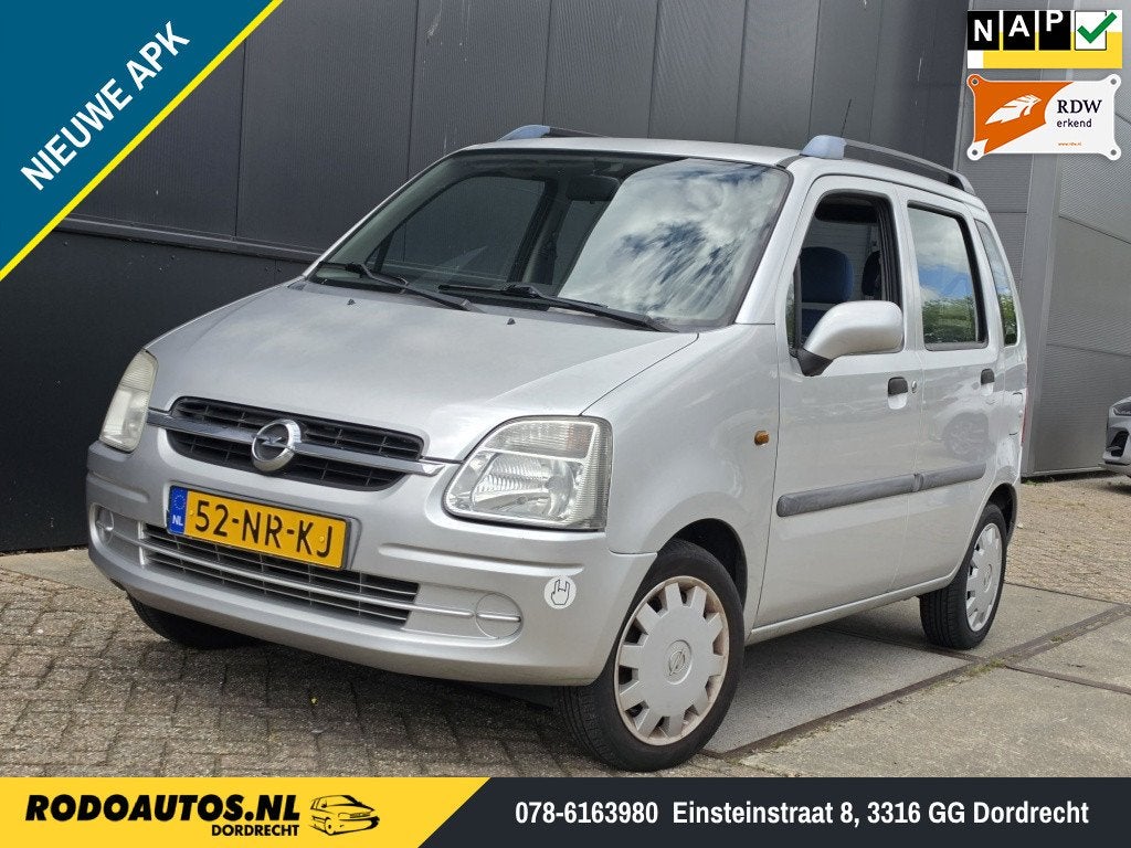 Opel Agila 1.2-16V Color Edition Airco Nw APK ✅ (bj 2004), Origineel Nederlands, Bedrijf, Handgeschakeld, Elektrische ramen