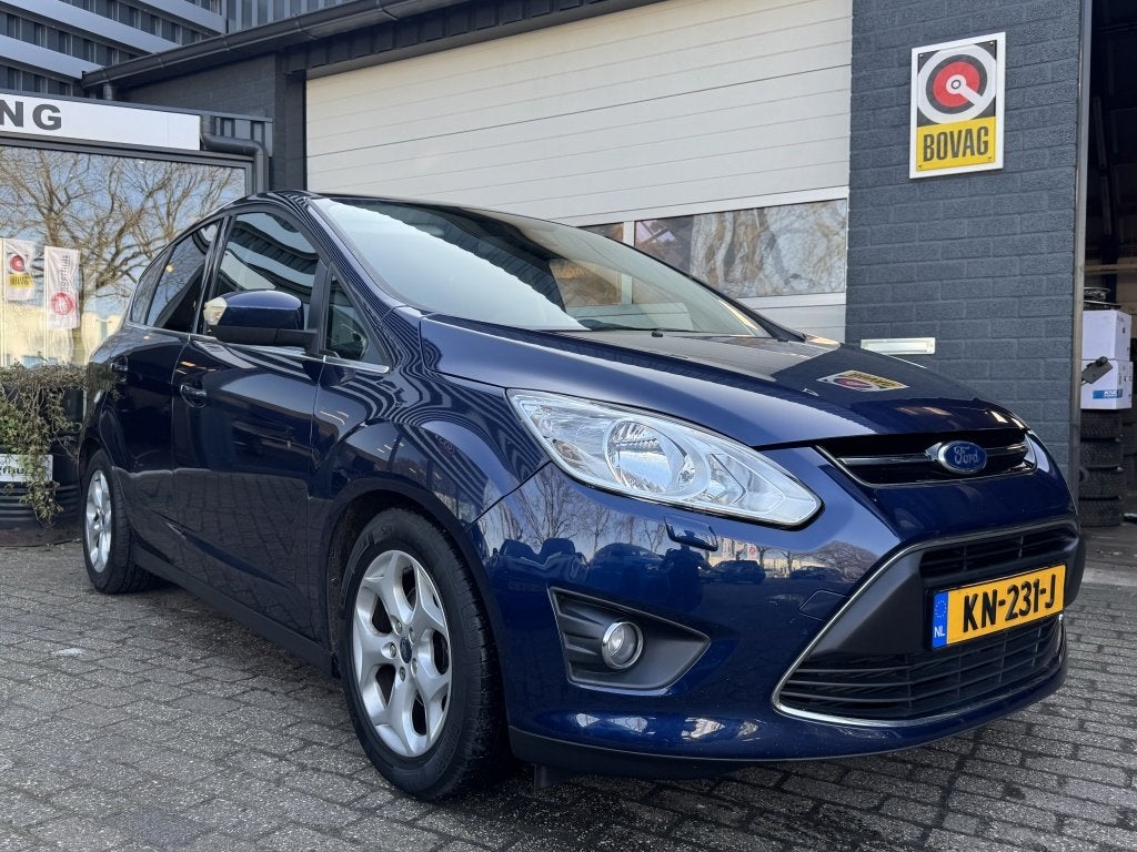 Ford C-MAX 1.6 Titanium (bj 2011), Auto's, Voorwielaandrijving, Gebruikt, 4 cilinders, Blauw