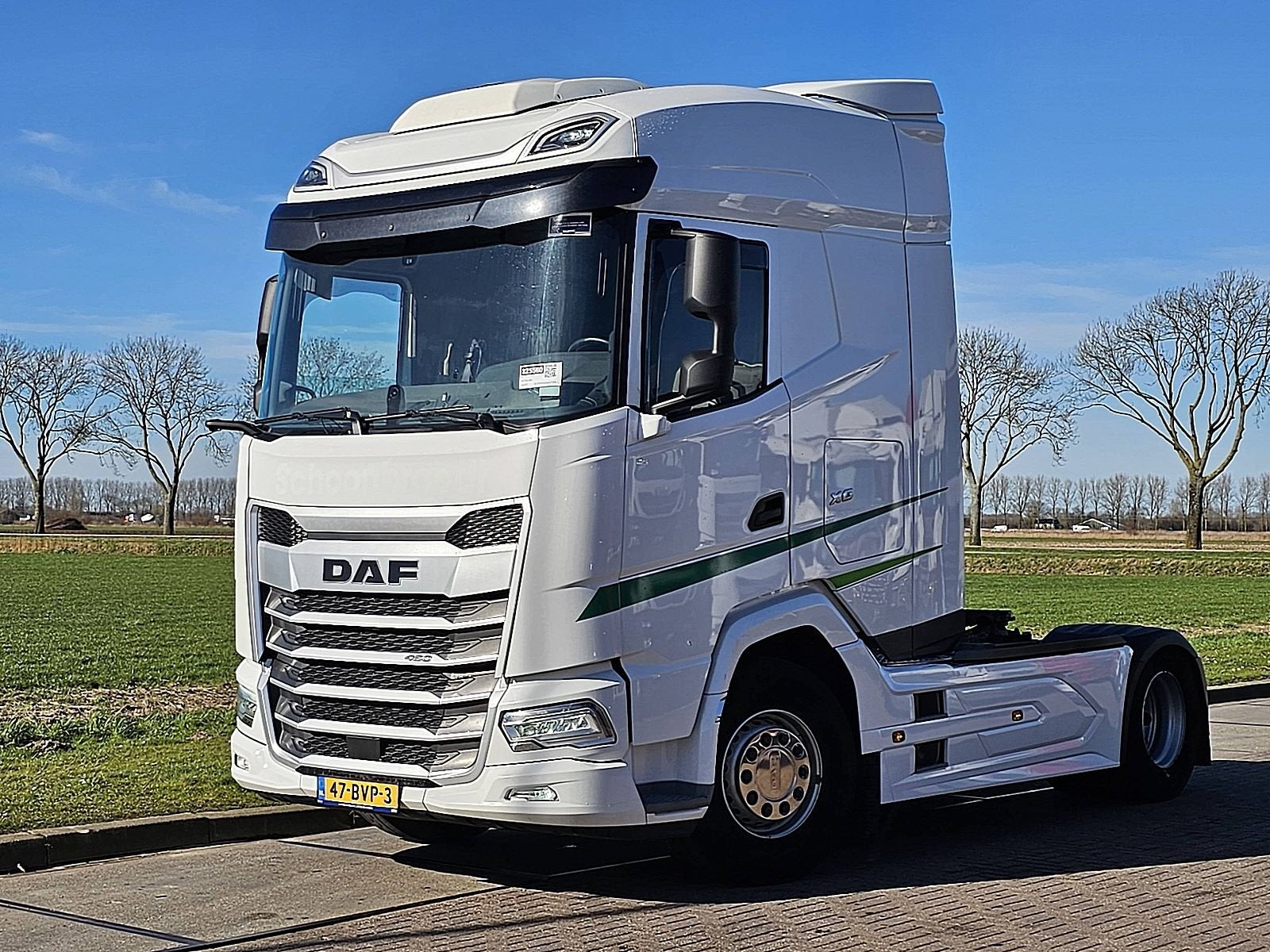 DAF XG 480 skirts night a/c, Automaat, Euro 6, Stoelverwarming, Wit