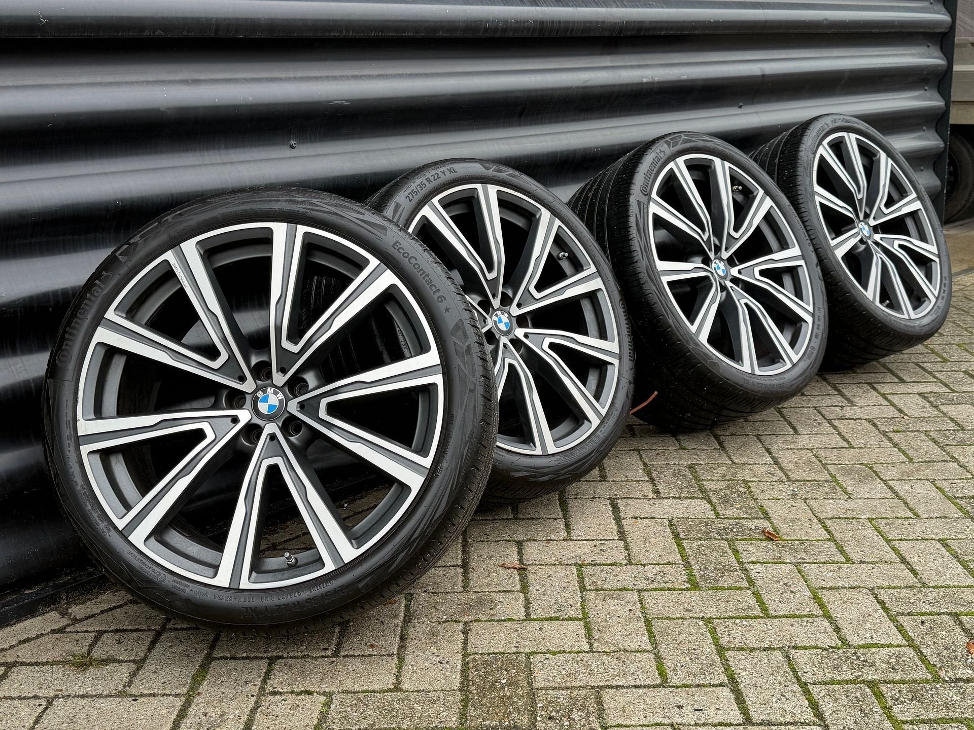 22” Orig Bmw Styling 746i G05 X5 X6 G06 velgen Zomerbanden, Auto-onderdelen, Gebruikt, -, -, Banden en Velgen