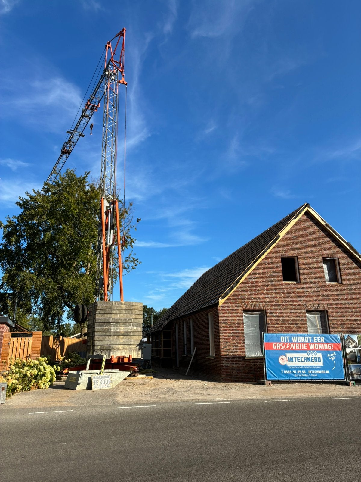 Te koop nette complete bouwkraan, Zakelijke goederen, Machines en Bouw | Kranen en Graafmachines, Ophalen of Verzenden, Kraan