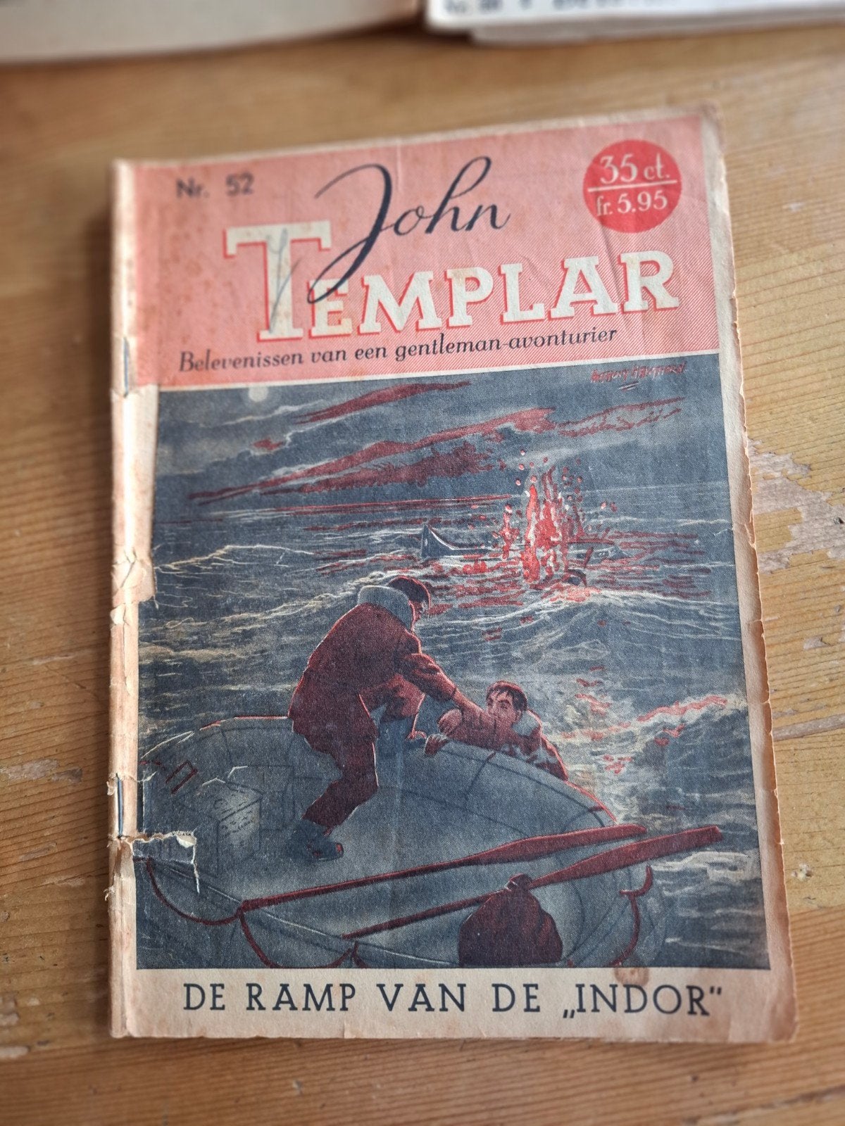 John Templar Nrs. 52, 22, 25 - Jaren 1946/1947, Ophalen of Verzenden