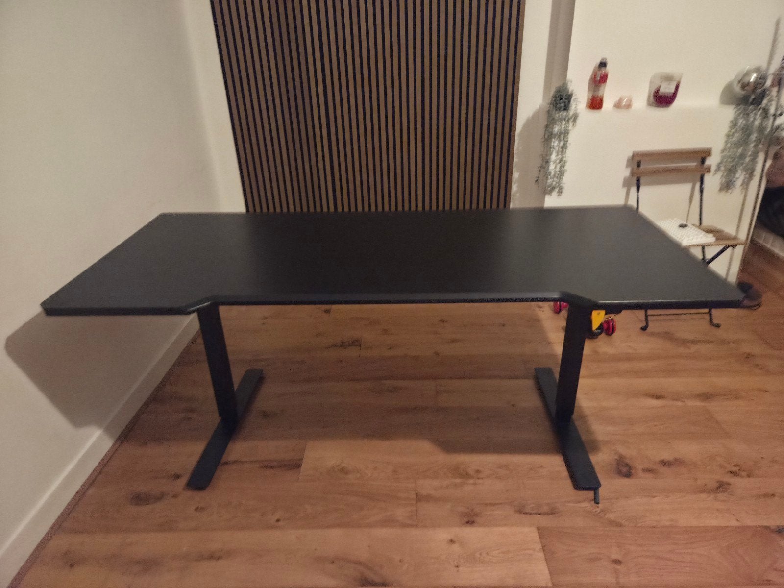 Verstelbaar IKEA Gaming Bureau - Zwart, Zwart, Gebruikt, In hoogte verstelbaar, Ophalen of Verzenden