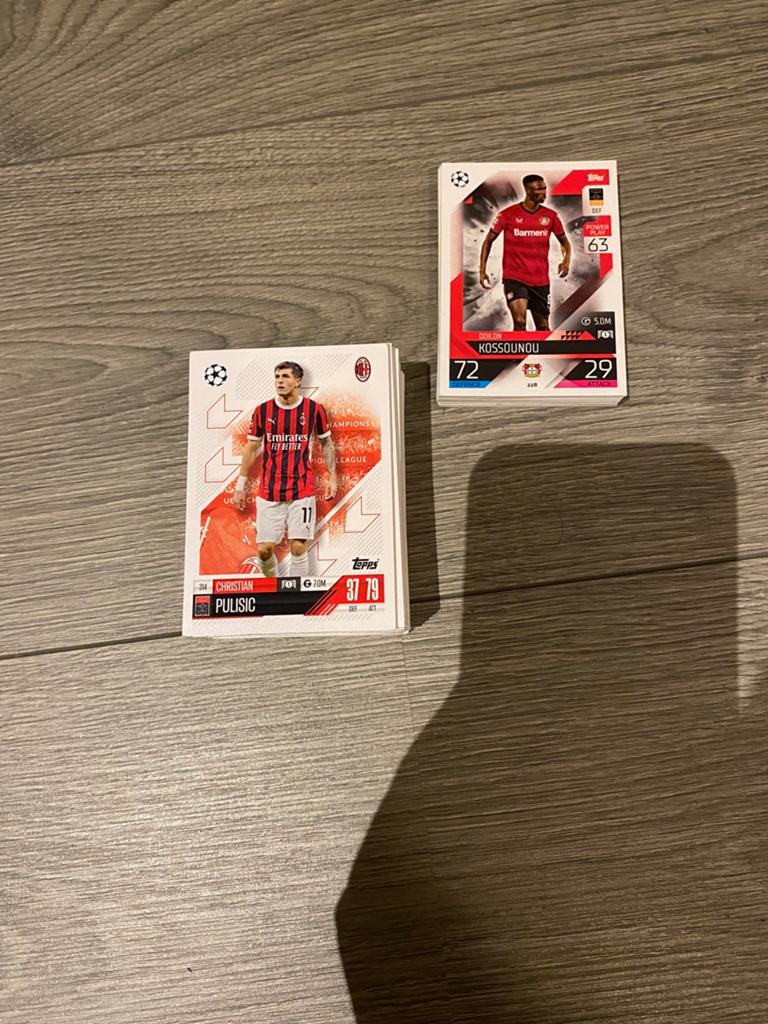 Bulk match attax kaartjes, Hobby en Vrije tijd, Stickers en Plaatjes, Ophalen of Verzenden, Zo goed als nieuw, Meerdere plaatjes