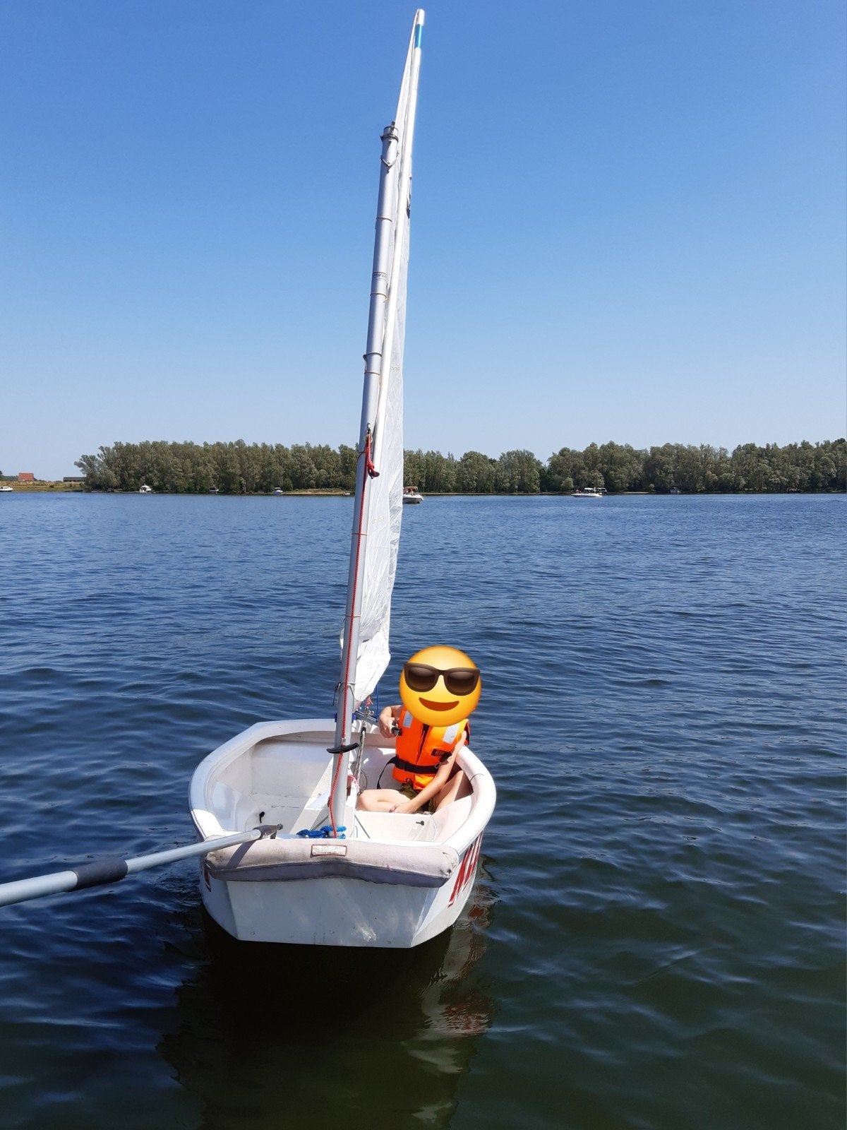 Optimist zeilbootje., Watersport en Boten, Ophalen of Verzenden, Overige typen, Minder dan 15 m²