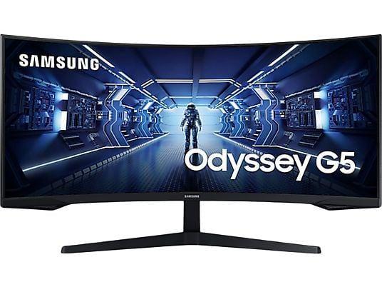 SAMSUNG Odyssey G5 - Curved Monitor, 101 t/m 150 Hz, Curved, VA, Zo goed als nieuw