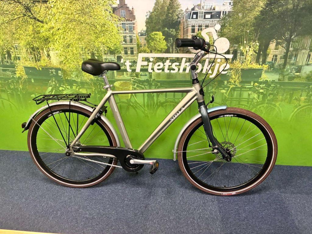 Fietshokje Haarlem: Stella Livorno Herenfiets 57cm, Fietsen en Brommers, Fietsen | Dames | Damesfietsen, Niet ingevuld, Zo goed als nieuw