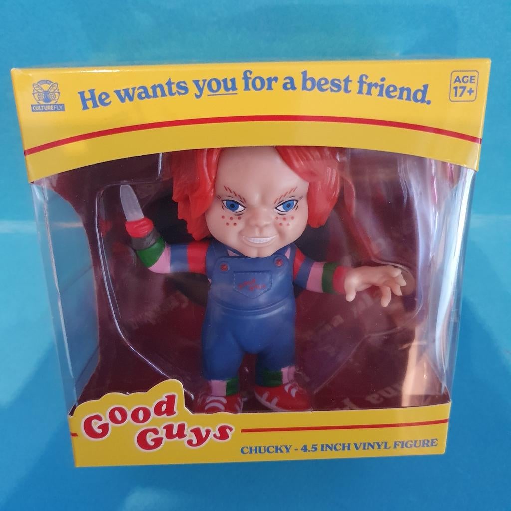 Child's Play Chucky Vinyl figuur, Ophalen of Verzenden, Actiefiguur of Pop