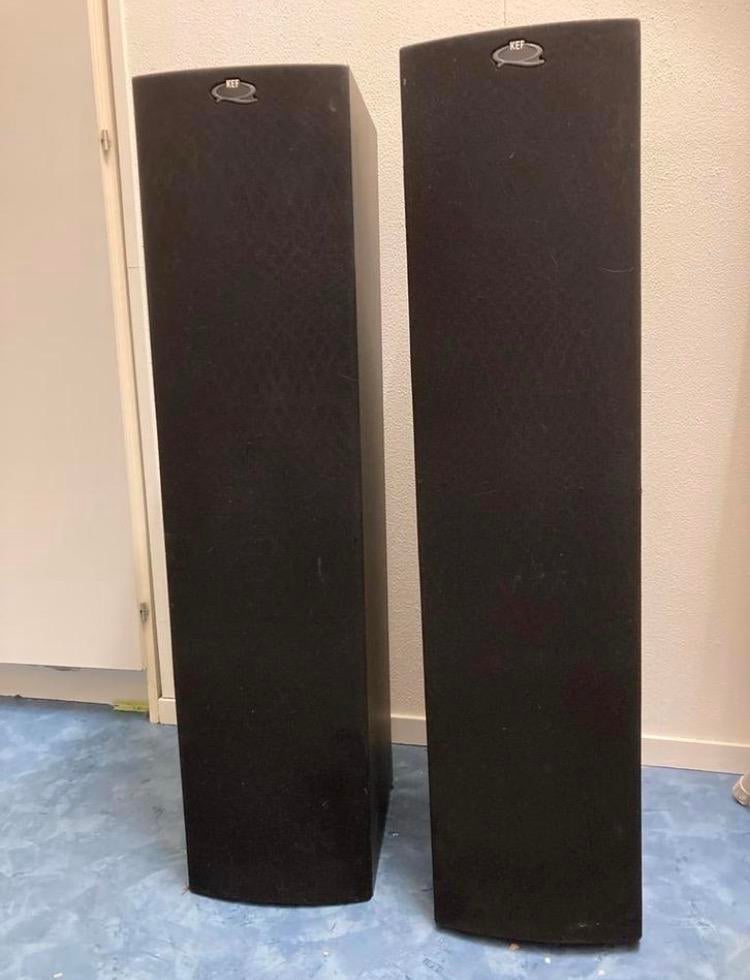 KEF Q55 vloerstaande luidsprekers - Set van 2, Audio, Tv en Foto, Luidsprekers, Ophalen, Gebruikt, 120 watt of meer, Front, Rear of Stereo speakers