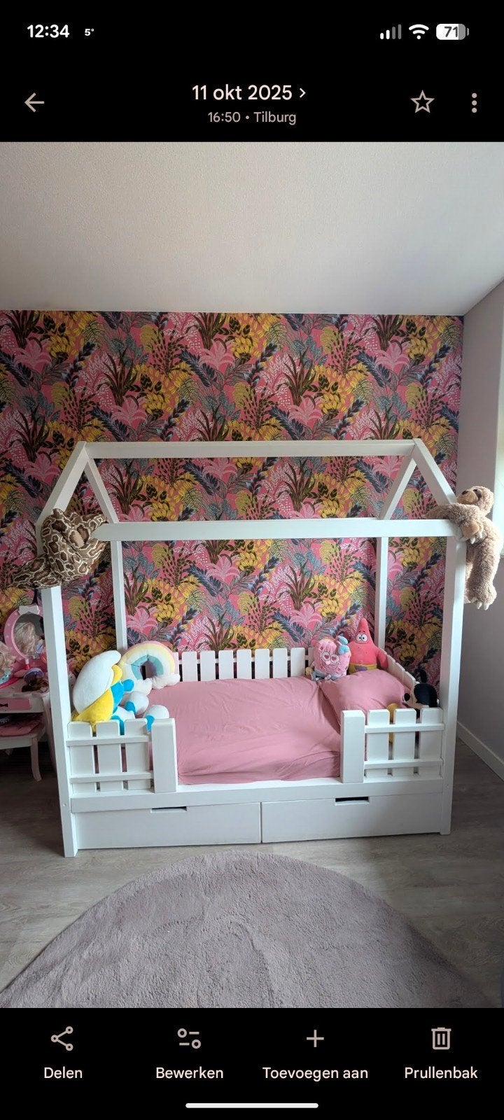 bedhuisje Little Dreamers, Ophalen, Zo goed als nieuw, Hoogslaper