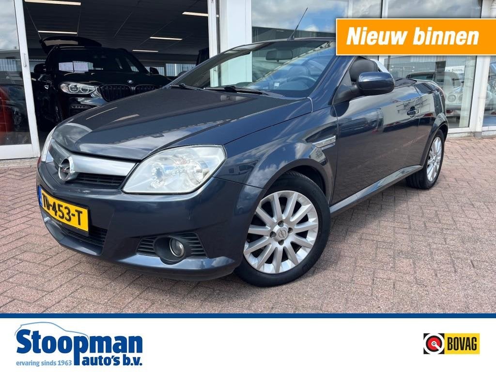 Opel TIGRA 1.4 16V Linea Nera Airco Cruise CarPlay Stoelv., Auto's, Opel, Voorwielaandrijving, Gebruikt, 4 cilinders, Cabriolet