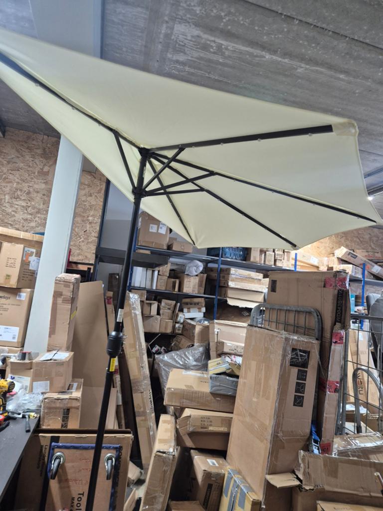 parasol met platte kant nieuw, Ophalen of Verzenden, Nieuw