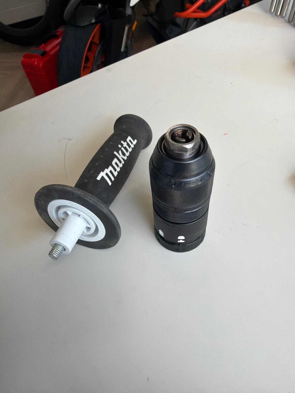 Makita snelspanboorkop 1.5-13mm met SDS-plus adapter, Ophalen of Verzenden, Zo goed als nieuw, Accuboormachine, Makita