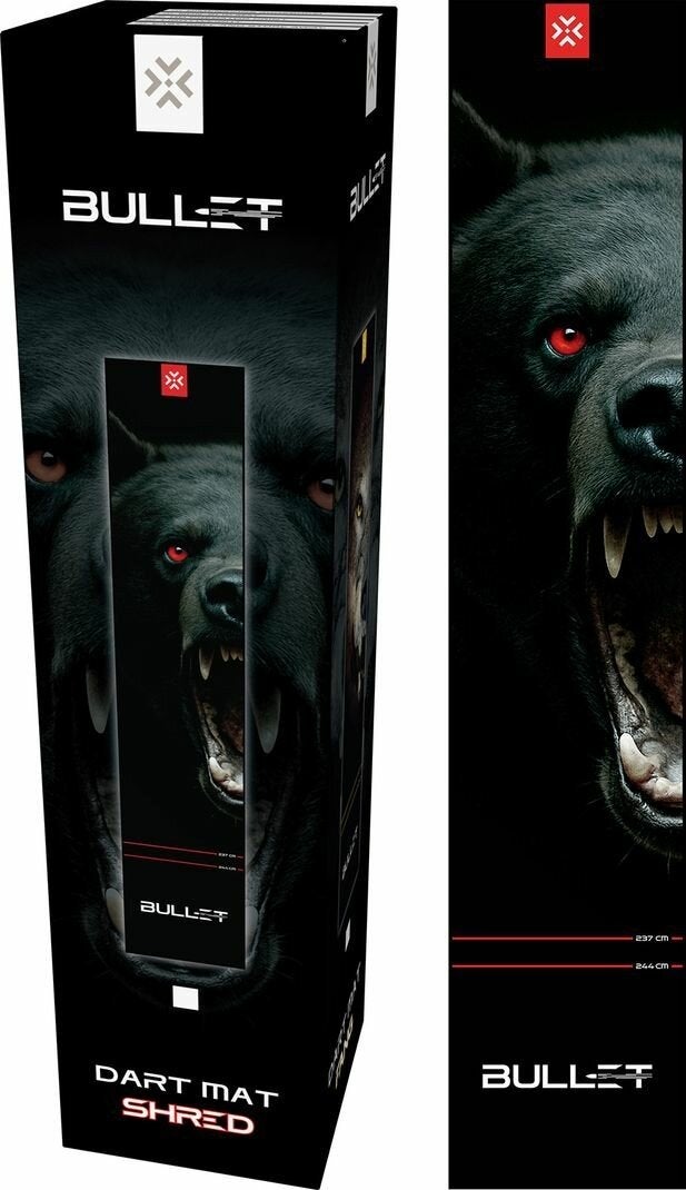 Bullet | Shred | Dart Mat | 300x60cm, Sport en Fitness, Darts, TargetKing.nl, Overige typen, Nieuw, Ophalen of Verzenden