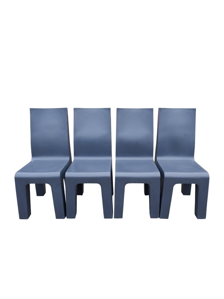 4 Richard Hutten Museum stoelen, Ophalen, Kunststof, Gebruikt, Rijksstraatweg 37 Wilp