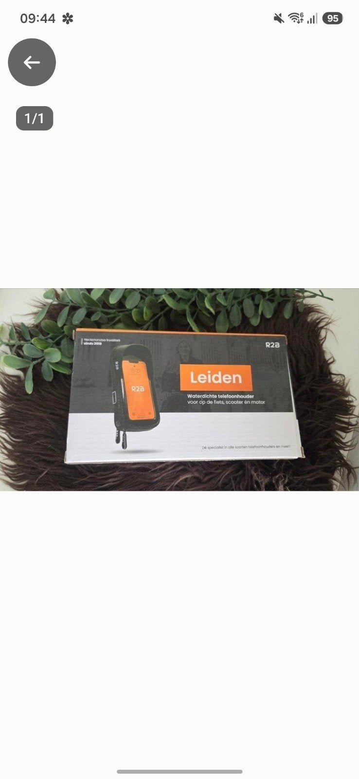 Leiden R2B Waterdichte Telefoonhouder Fiets/Motor, Ophalen of Verzenden, Nieuw, Fiets