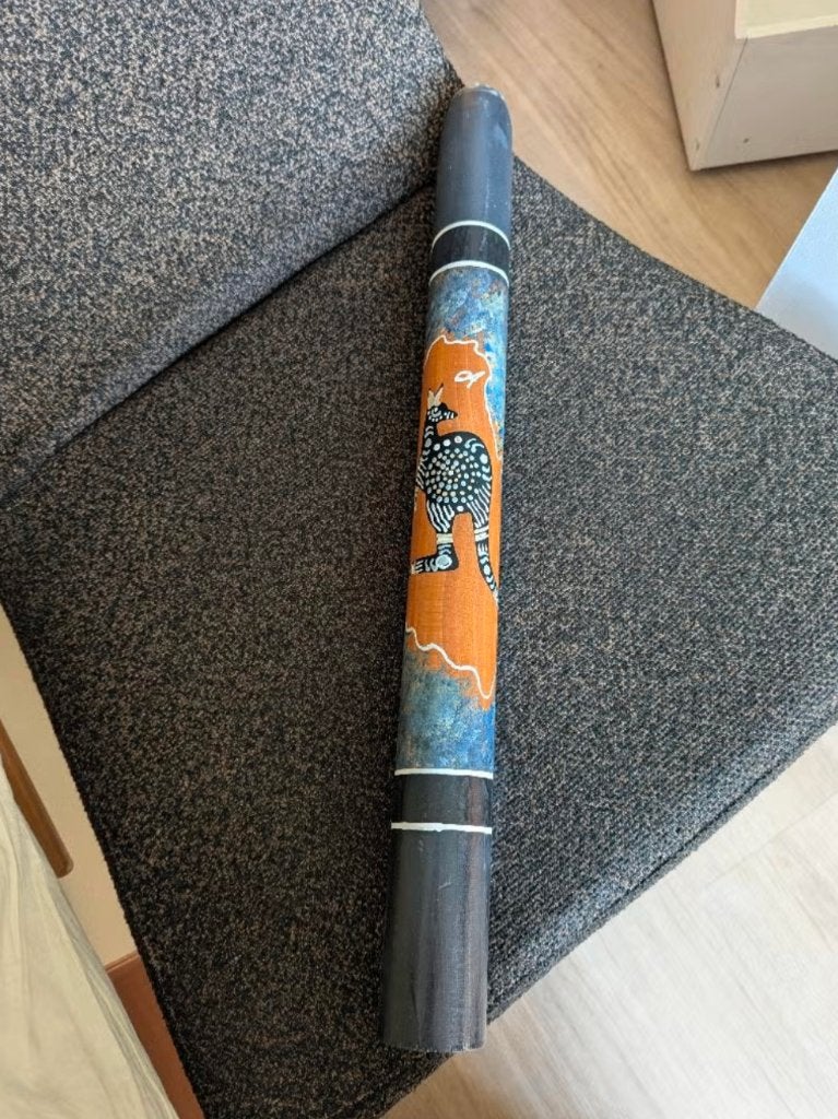 didgeridoo, Ophalen, Zo goed als nieuw