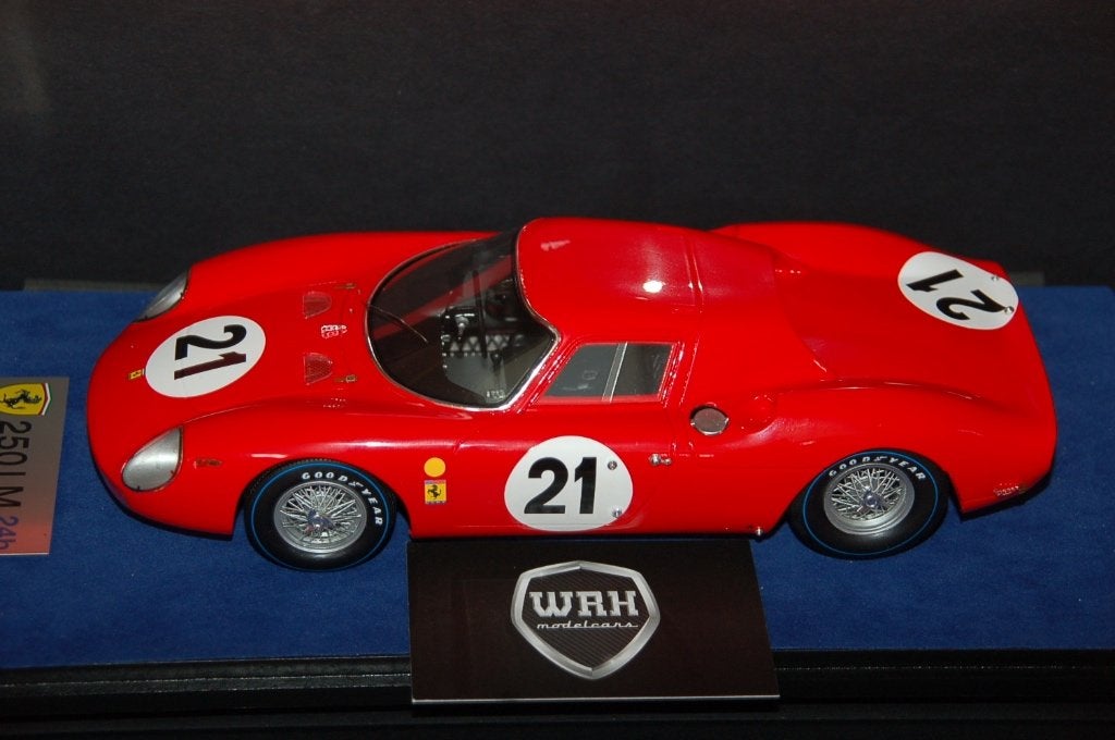 1:18 Ferrari 250 Lemans #21 Looksmart resin WRH, Hobby en Vrije tijd, Modelauto's | 1:18, Verzenden, Zo goed als nieuw, Auto, Overige merken