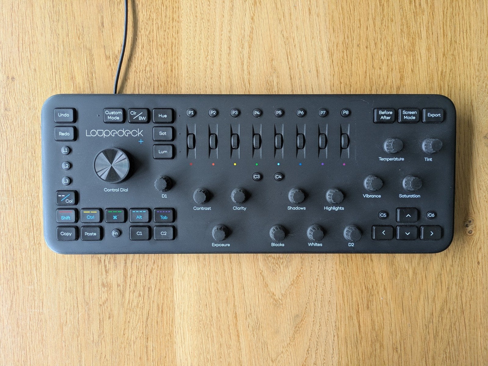 Loupedeck+ Fotobewerkingsconsole voor Lightroom, Photoshop, Ophalen of Verzenden, Zo goed als nieuw
